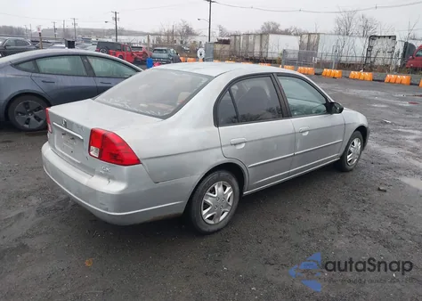 2003 Honda Civic Lx from USA, damaged, VIN 2HGES16593H587325